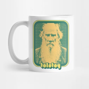 Leo Tolstoy // Retro Aesthetic Fan Art Mug